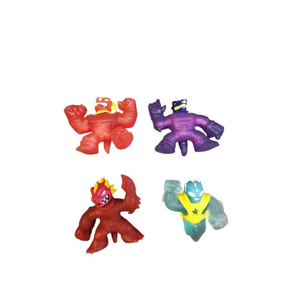 Heroes of Goo Jit Zu All Stars Pack set of 4 - Picture 1 of 2